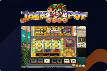 Spilleautomater med progressive jackpots Jackpot 6000